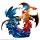 MegaHouse G.E.M. EX Series Pokemon Mega Charizard X & Mega Charizard Y Complete Figure image 11