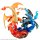 MegaHouse G.E.M. EX Series Pokemon Mega Charizard X & Mega Charizard Y Complete Figure image 8