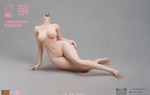 i8TOYS Moe Series 1/6 Scale Seamless Action Female Body I8-FB-002-A (Posable Chest Ver.) รูปภาพ 1