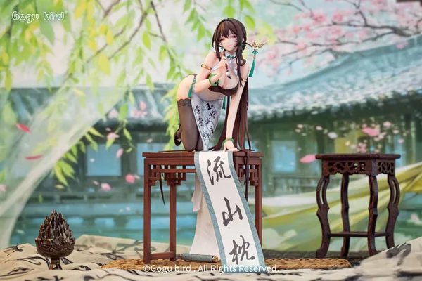 Gogu Bird Calligraphy girl Boku Ensei 1/6 Komplett-Figur Bild 1