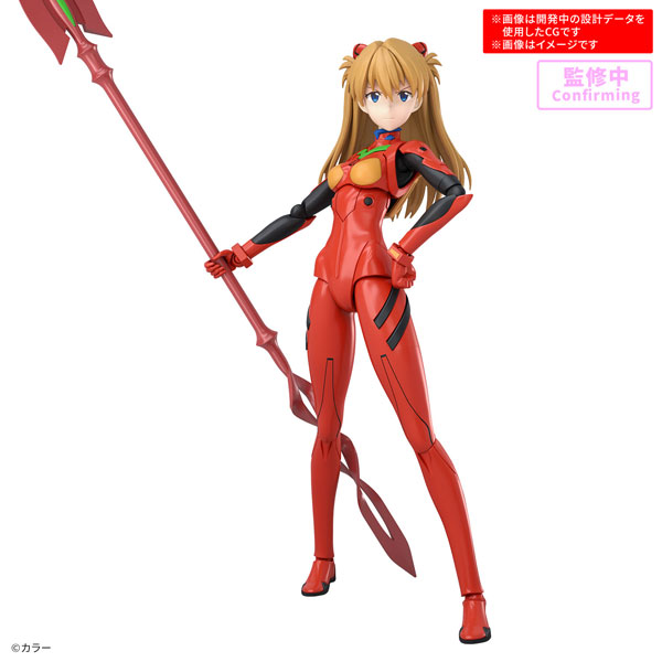 BANDAI SPIRITS 30MP Asuka Langley Shikinami (Plug Suit Ver.) Plastic Model "Rebuild of Evangelion"