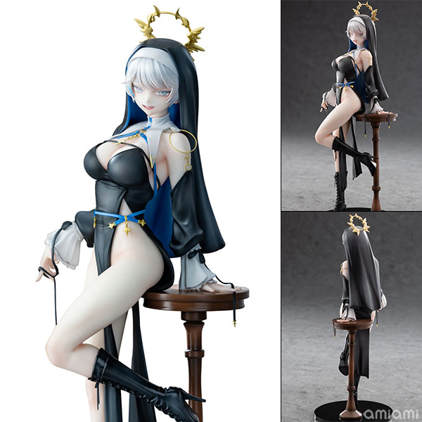 KAWA DESIGN Nun Anastasia illustration by Ohisashiburi 1/6 Complete Figure Regular Edition