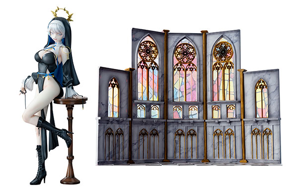 KAWA DESIGN [Bonus] Nun Anastasia illustration by Ohisashiburi 1/6 Complete Figure Deluxe Edition