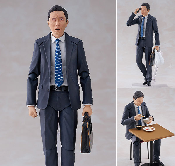 Max Factory figma Solitary Gourmet Goro Inogashira Yutaka Matsushige ver. Renewal Edition - Nostalgic Teishoku Restaurant Set Bild 1