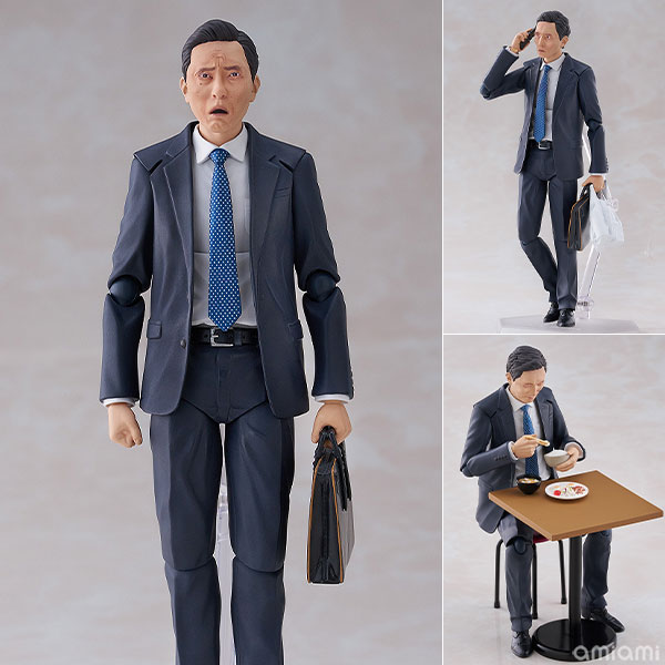 Max Factory figma Solitary Gourmet Goro Inogashira Yutaka Matsushige ver. Renewal Edition - Nostalgic Teishoku Restaurant Set