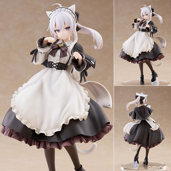FURYU Wandering Witch: The Journey of Elaina Elaina Cat Ears Cafe ver. 1/7 Complete Figure