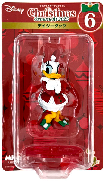 Sunny Side Up Happy Kuji "DISNEY Christmas Ornament Kuji 2025" Figure Ornament Prize Daisy Duck (Game-prize)