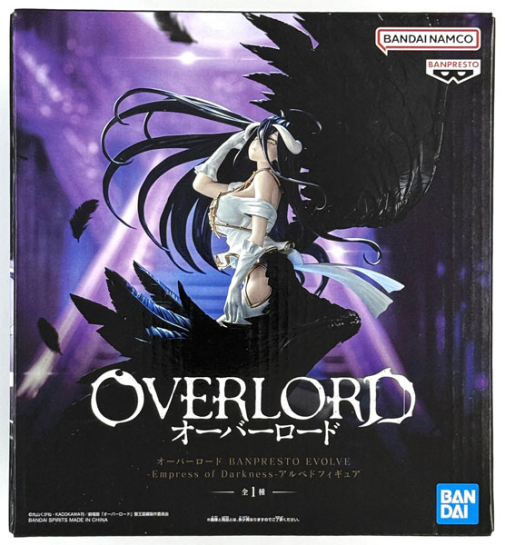 BANDAI SPIRITS Overlord BANPRESTO EVOLVE -Empress of Darkness- Albedo Figure