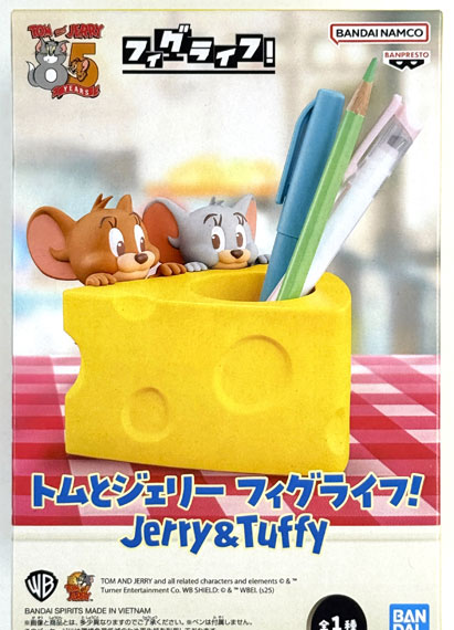 BANDAI SPIRITS Tom and Jerry FigLife! Jerry & Tuffy 图片 1