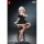 Snail Shell Puff Sleeves One-piece Dress (Black) (DOLL ACCESSORY) hình ảnh 3