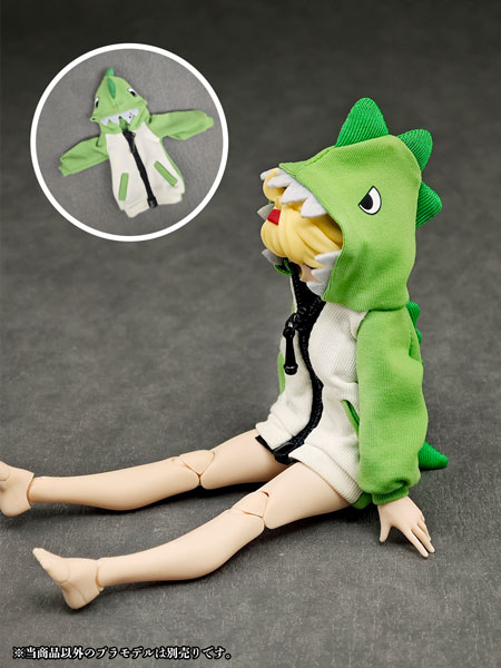 Alphamax Party Animal Girl Loungewear Kaiju Hoodie (DOLL ACCESSORY)