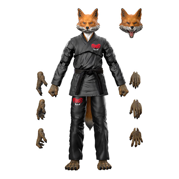ZOO JITSU FIGHTERS FLICKER Fox - Black Dougi
