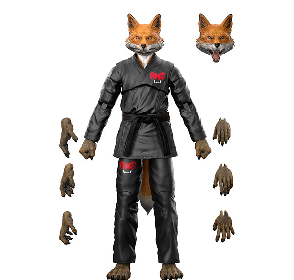ZOO JITSU FIGHTERS FLICKER Fox - 블랙 도복 이미지 1