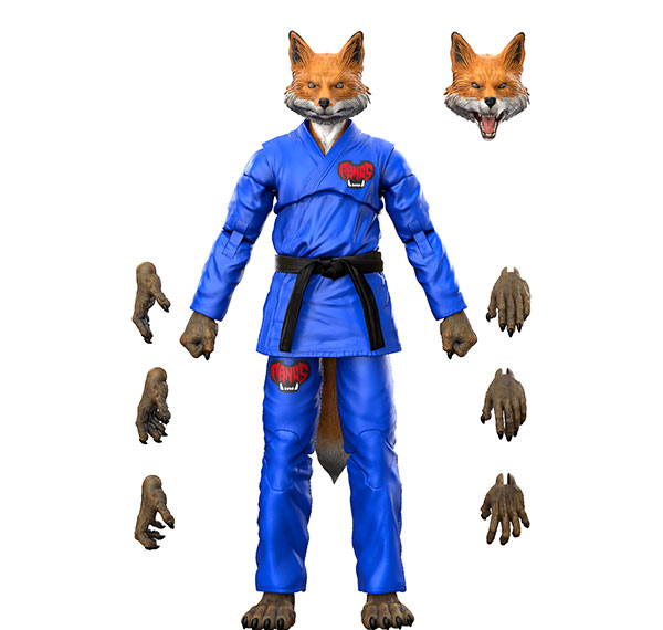 ZOO JITSU FIGHTERS FLICKER Fox - 블루 도복 이미지 1
