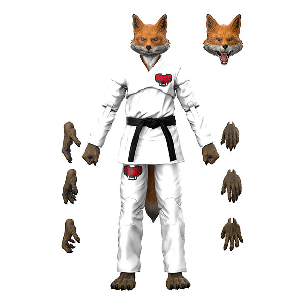ZOO JITSU FIGHTERS FLICKER Fox - White Dougi