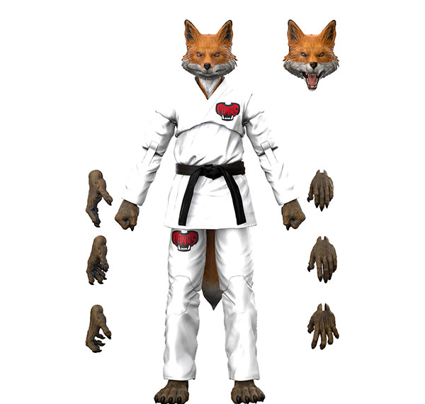 ZOO JITSU FIGHTERS FLICKER Fox - White Dougi Bild 1