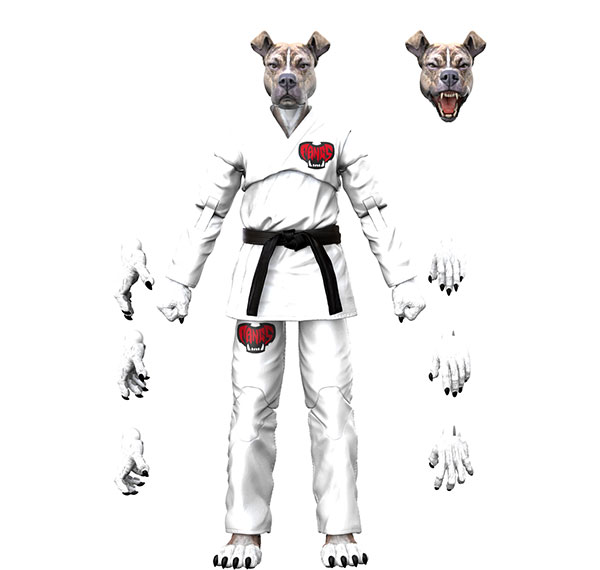 ZOO JITSU FIGHTERS PISTON 핏불 - 화이트 도복 이미지 1