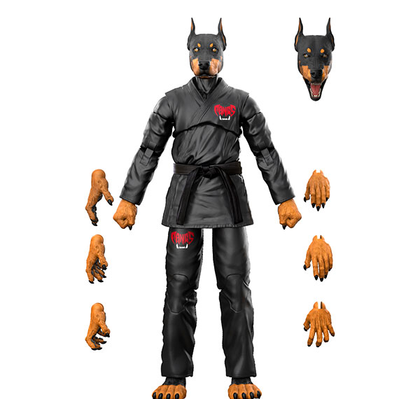 ZOO JITSU FIGHTERS DRAVEN Dobermann - Black Dougi Bild 1