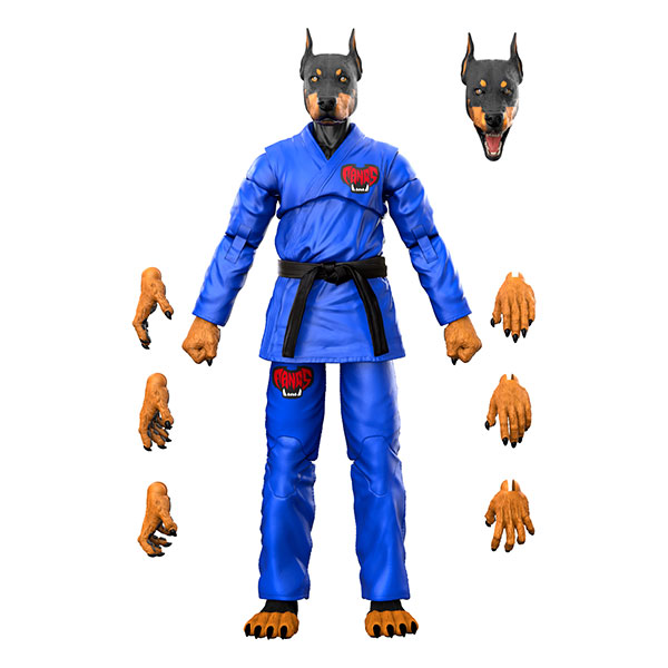 ZOO JITSU FIGHTERS DRAVEN Dobermann - Blue Dougi