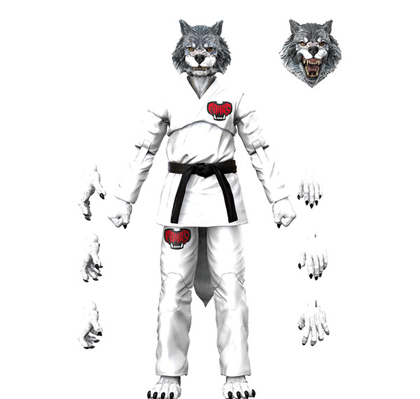 ZOO JITSU FIGHTERS WHISTLER Wolf - White Dougi