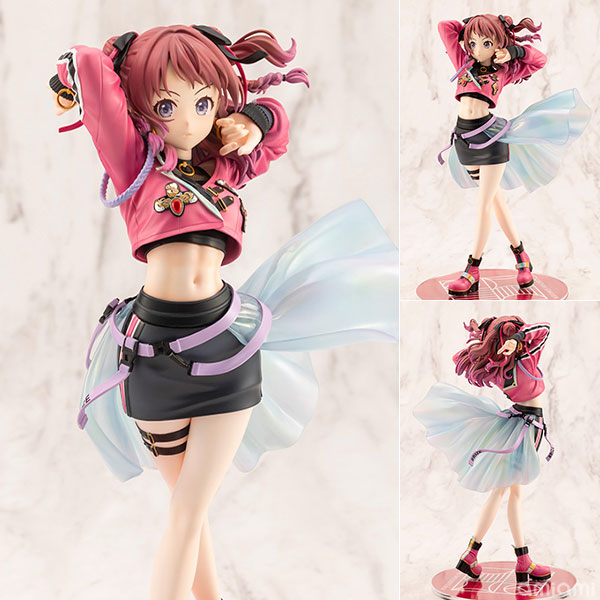 Kotobukiya [Bonus] Gakuen iDOLM@STER Saki Hanami -Fighting My Way- 1/7 Complete Figure (Kotobukiya Shop Exclusive)