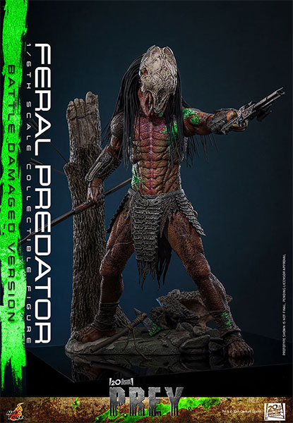 Hot Toys Television Masterpiece Prey: Feral Predator Battle Damaged Version