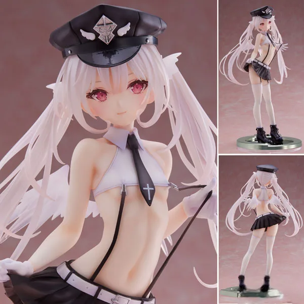 Pink Charm rurudo Original Illustration "Angel Police Eru-chan" 1/6 Complete Figure image 1