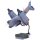 Planet Ring Industry Evangelion: 3.0+1.0 Thrice Upon a Time YAGR-3B UNAF Close Air Support VTOL Aircraft (Pre-painted Finished Model Ver) imagen 15