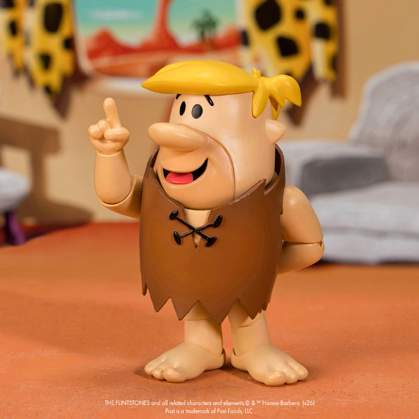 Jada Toys The Flintstones Barney Rubble Cocoa Pebbles 1/12 Action Figure Bild 1