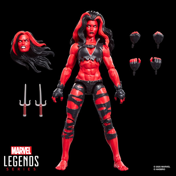 Hasbro Japan Marvel Legend Series Hulk Red She-Hulk