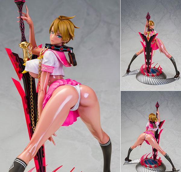 Daiki Kougyou RAITA Original Mahou Shoujo Series Rui Asuka Pink Summer Sailor Ver. 1/6 Complete Figure รูปภาพ 1