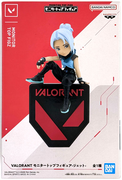 BANDAI SPIRITS VALORANT Monitor Top Figure -Jett- (Game-prize) (Game-prize) imagen 1