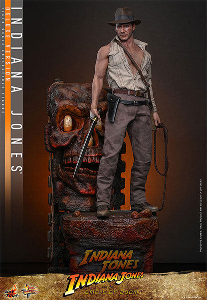 Hot Toys Movie Masterpiece "Movie Indiana Jones and the Temple of Doom" 1/6 Scale Figure Indiana Jones (Deluxe Edition)