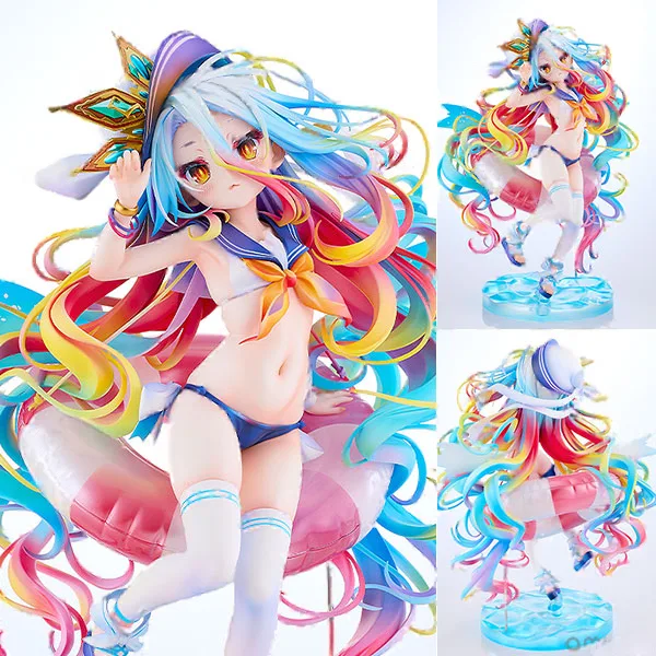 Good Smile Company NO GAME NO LIFE 遊戲人生 白 水手風泳裝Ver. 1/7 完成品手辦 圖片 1