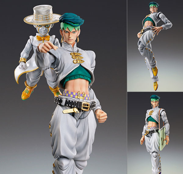 Medicos Entertainment Super Action Statue "JoJo's Bizarre Adventure Part 4" Rohan Kishibe & Heaven's Door