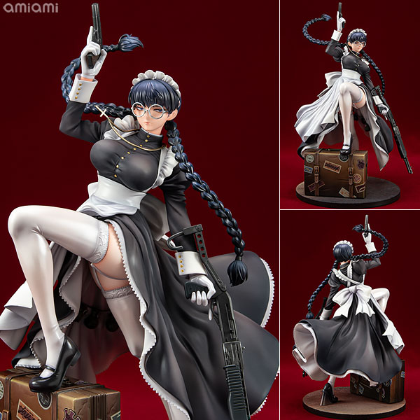 Medicos Entertainment [Bonus] "Black Lagoon" Roberta Nightmare Maid Ver. 1/7 Complete Figure (MEDICOS ONLINE SHOP Exclusive)