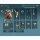 HOT GENERAL Declaration of War Series MJZ03 Headless Knight Durahan Alloy Posable Figure Regular Edition image 2