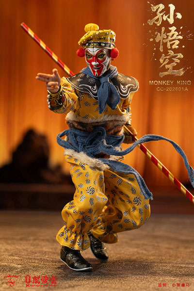 KongLingGe Toys Studio x Crazy Cube Studio CC-202601A Sun Wukong 1/12 Scale Posable Figure (Regular Edition)
