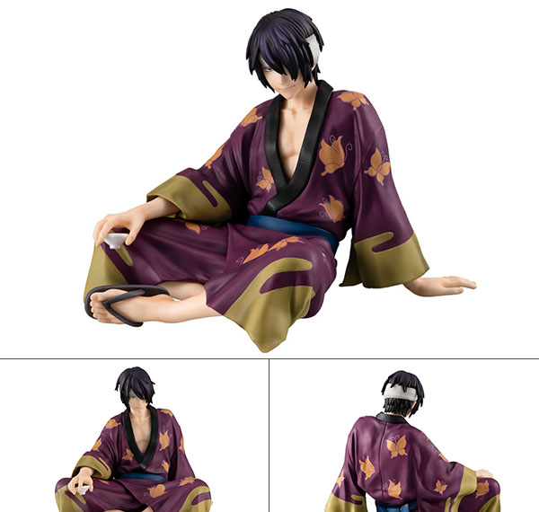 MegaHouse G.E.M. Series Gintama Palm Size Takasugi-san Complete Figure รูปภาพ 1