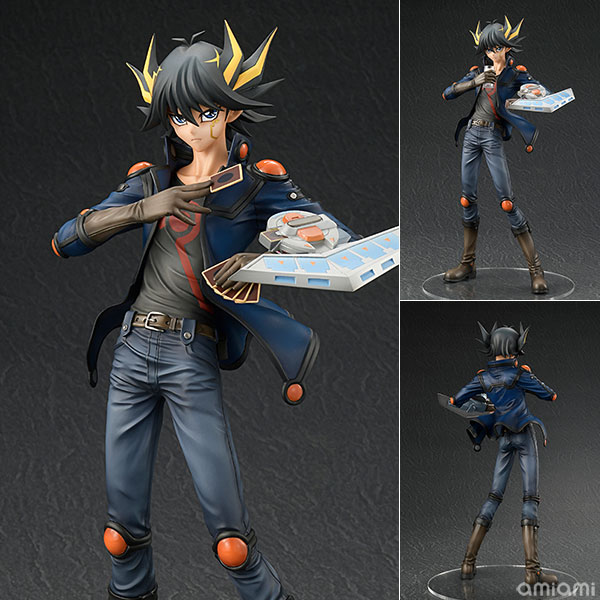 AMAKUNI Yu-Gi-Oh! 5D's Yusei Fudo 1/7 Complete Figure image 1