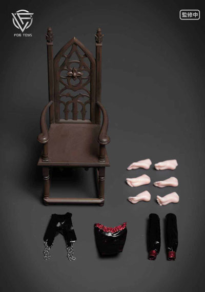 FOGTOYS YU-01B Nun Layla ชิ้นส่วนออปชั่น 1/12 Complete Model Optional Part รูปภาพ 1