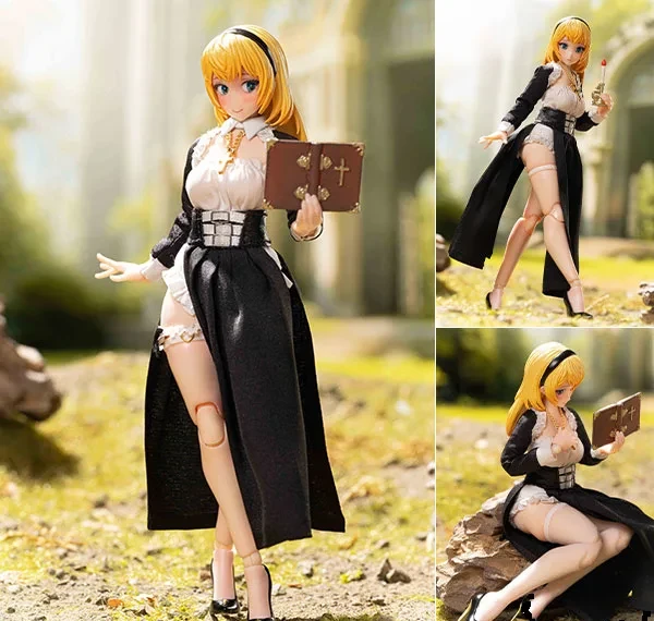 FOGTOYS [โบนัส] YU-01A Nun Eira แอคชั่นฟิกเกอร์ 1/12 รูปภาพ 1