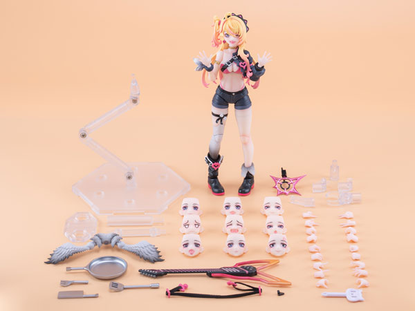 CiYuanJuXiang (EXSSRION) Demonic Sound Hoshikawa Neco 1/12 Complete Model Action Figure Yellow Hair Ver.
