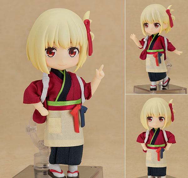 Good Smile Company Nendoroid Doll Lycoris Recoil Chisato Nishikigi Cafe LycoReco Uniform Ver. Bild 1