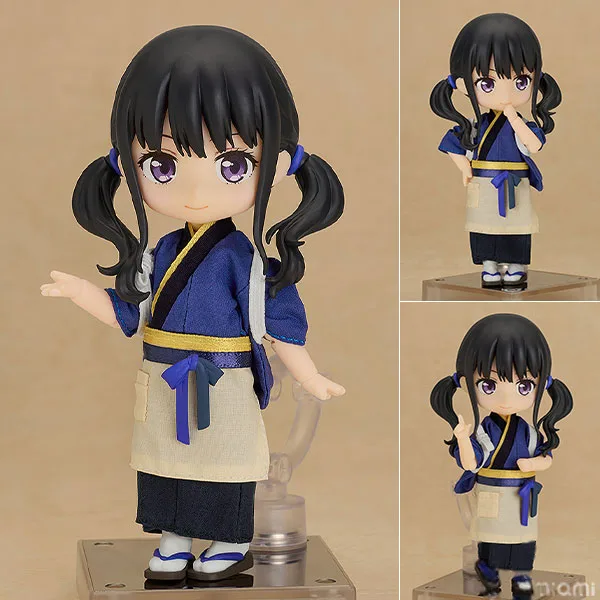 Good Smile Company Nendoroid Doll Lycoris Recoil Takina Inoue Cafe LycoReco Uniform Ver. gambar 1