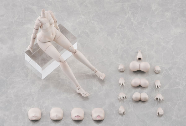 Aoshima KEMOPLA No.KO-03R Human Part Set [Color B] Plastic Model Bild 1