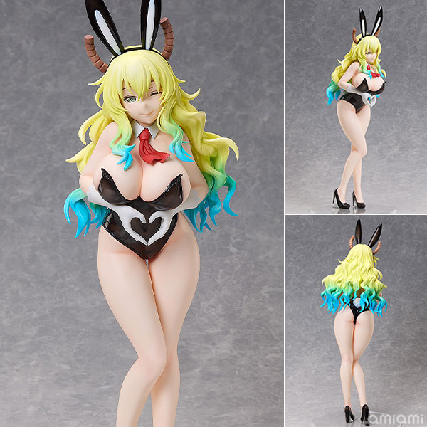 FREEing Miss Kobayashi's Dragon Maid Lucoa: Bare Leg Bunny Ver. 1/4 Complete Figure