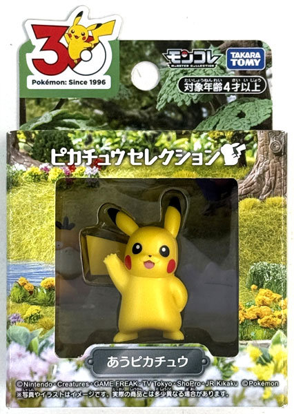 Takara Tomy Pokemon 30th Anniversary MonColle Pikachu Selection Meeting Pikachu