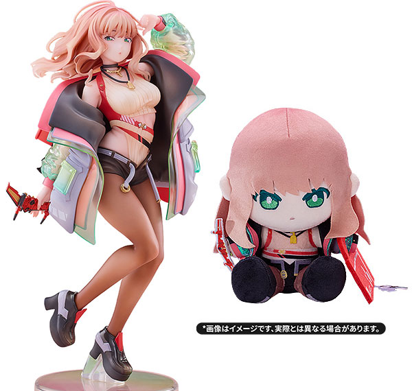 Solarain Movie "GRIDMAN UNIVERSE" Yume Minami (Dreamy Divas Ver.) Plush Set 1/7 Complete Figure รูปภาพ 1