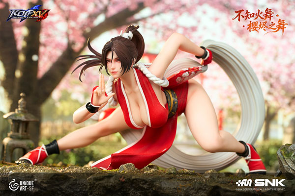 Unique Art Studio 마이 시라누이 THE KING OF FIGHTERS XV 왕진의 무 버전 1/6 완성 피규어 정규판 이미지 1
